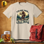 MyDesigns Physical Item Sand / S Bearly Pedaling T-Shirt