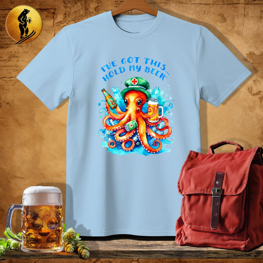 MyDesigns Physical Item Light Blue / S EMT Octopus T-Shirt