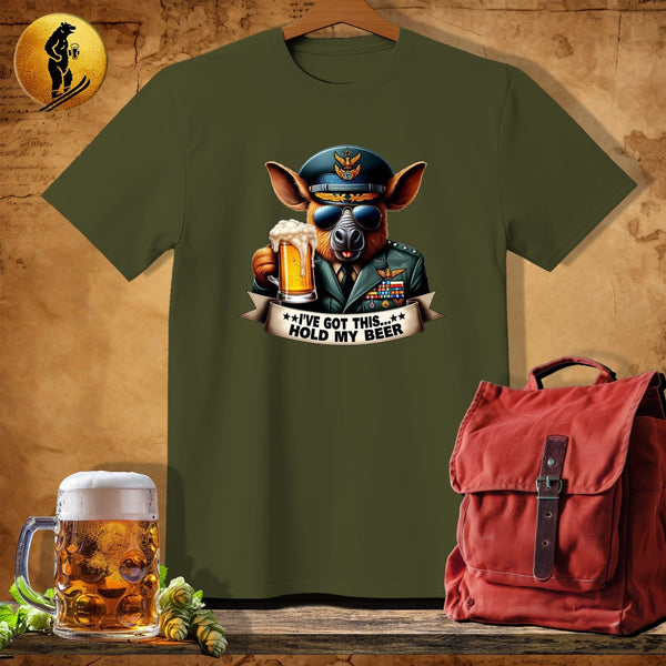 MyDesigns Physical Item Military Green / S Aardvark Army T-Shirt