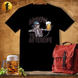 MyDesigns Physical Item Black / S Afterlife Skeleton T-Shirt