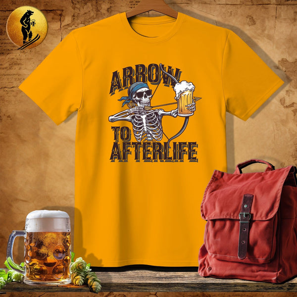 MyDesigns Physical Item Gold / S Afterlife Skeleton T-Shirt