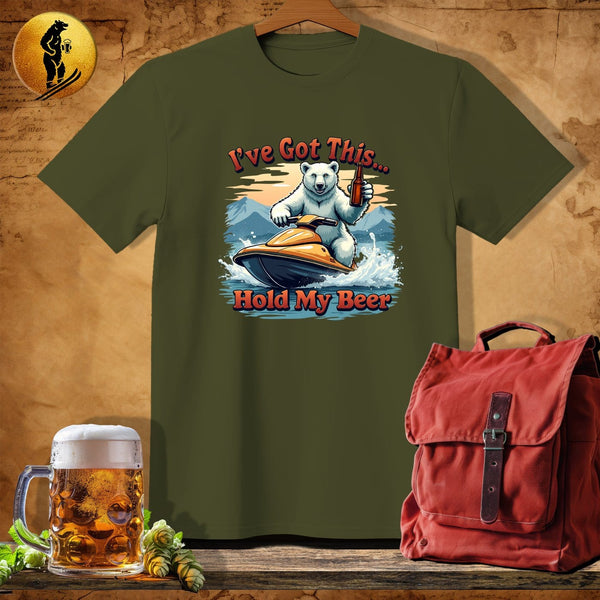 MyDesigns Physical Item Military Green / S Arctic Rider T-Shirt