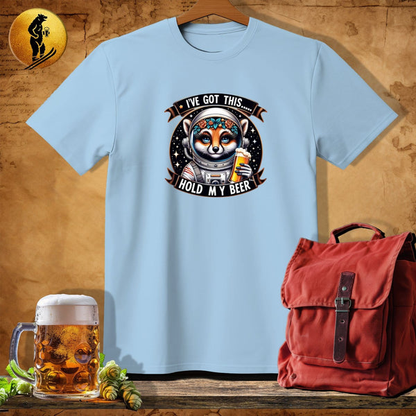 MyDesigns Physical Item Light Blue / S Astro Fox Fiona T-Shirt