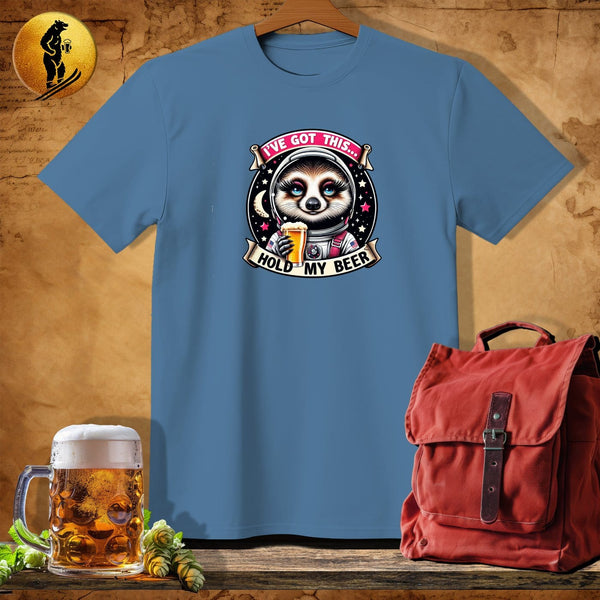 MyDesigns Physical Item Heather Indigo / S Astronaut Sloth Sami T-Shirt