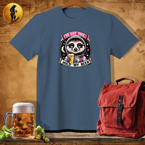 MyDesigns Physical Item Navy Heather / S Astronaut Sloth Sami T-Shirt