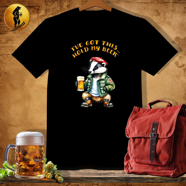 MyDesigns Physical Item Black / S Badger Bash T-Shirt