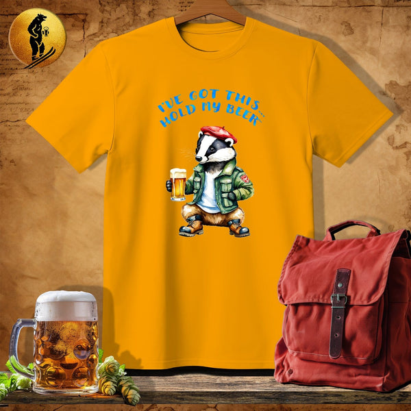 MyDesigns Physical Item Gold / S Badger Bash T-Shirt