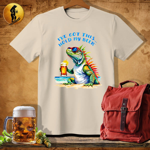MyDesigns Physical Item Sand / S Beachy Iguana T-Shirt