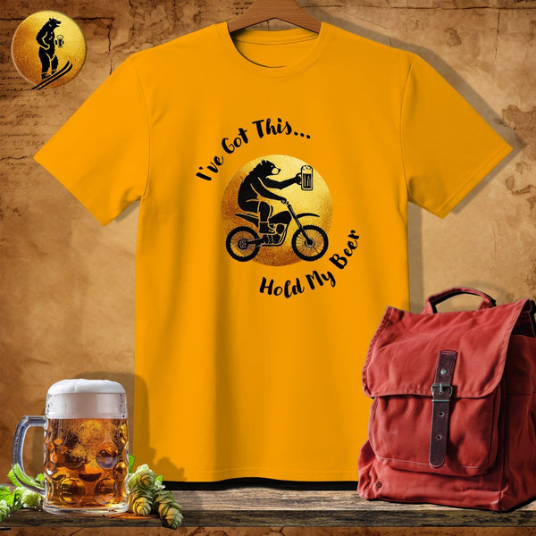 MyDesigns Physical Item Gold / S Bear Tricks T-Shirt