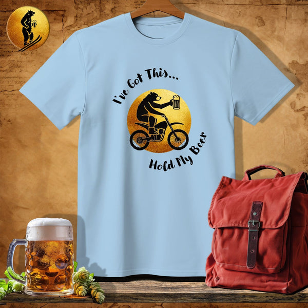 MyDesigns Physical Item Light Blue / S Bear Tricks T-Shirt