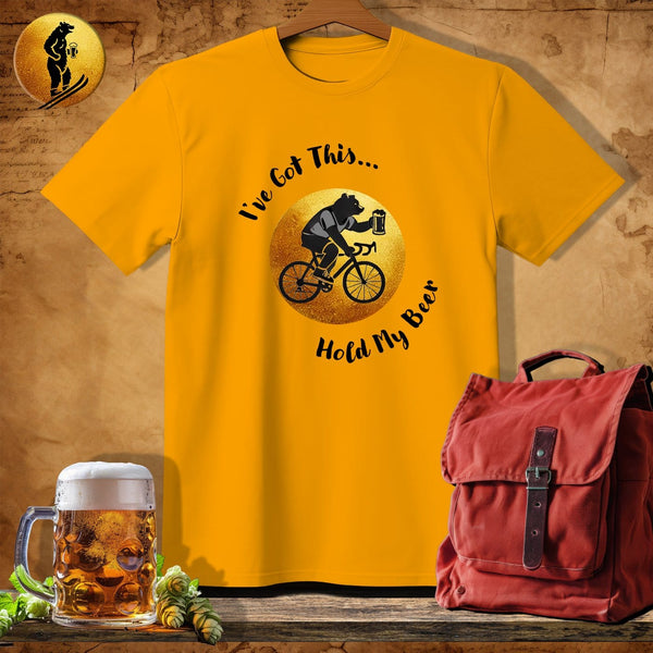 MyDesigns Physical Item Gold / S Bearon Wheels T-Shirt