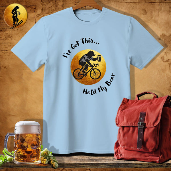 MyDesigns Physical Item Light Blue / S Bearon Wheels T-Shirt