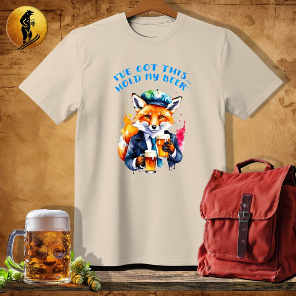 MyDesigns Physical Item Sand / S Boho Fox Brew T-Shirt