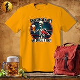 MyDesigns Physical Item Gold / S Boxer Skeleton T-Shirt