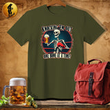 MyDesigns Physical Item Military Green / S Boxer Skeleton T-Shirt