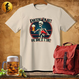MyDesigns Physical Item Sand / S Boxer Skeleton T-Shirt