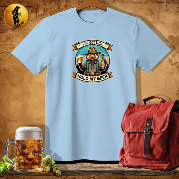 MyDesigns Physical Item Light Blue / S Brutus Bear Ranger T-Shirt