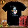 MyDesigns Physical Item Black / S Burger Shark T-Shirt