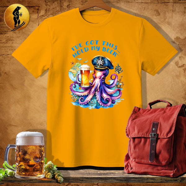 MyDesigns Physical Item Gold / S Captain Octo T-Shirt