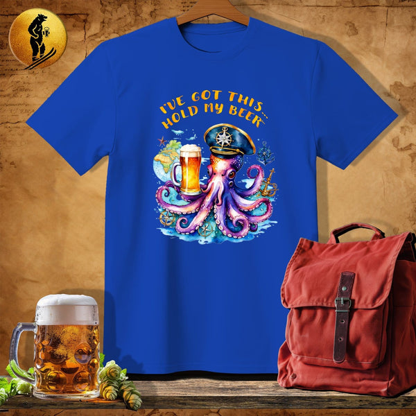 MyDesigns Physical Item Royal / S Captain Octo T-Shirt