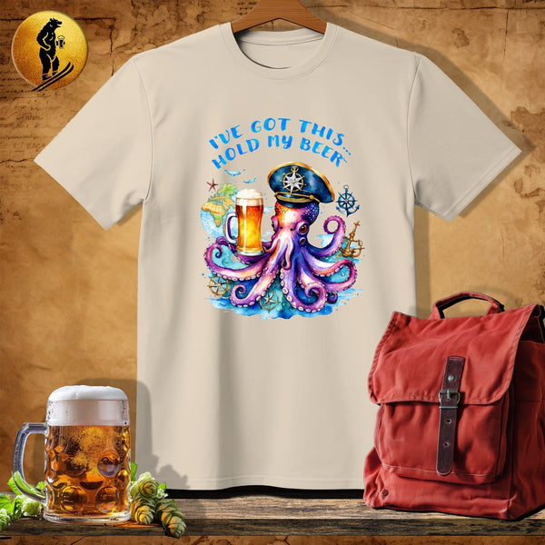 MyDesigns Physical Item Sand / S Captain Octo T-Shirt