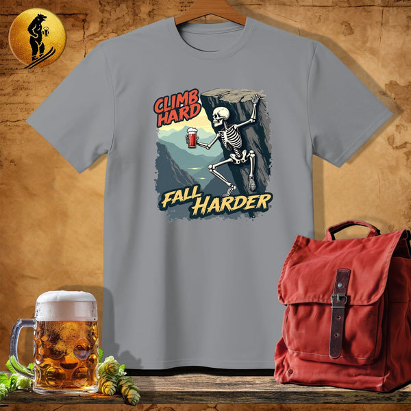 MyDesigns Physical Item Sport Grey / S Climb Hard T-Shirt