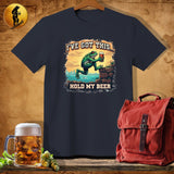 MyDesigns Physical Item Dark Heather / S Climbing Croaker T-Shirt