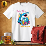 MyDesigns Physical Item White / S Climbing Shark T-Shirt