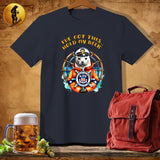 MyDesigns Physical Item Dark Heather / S Coast Guard Seal T-Shirt