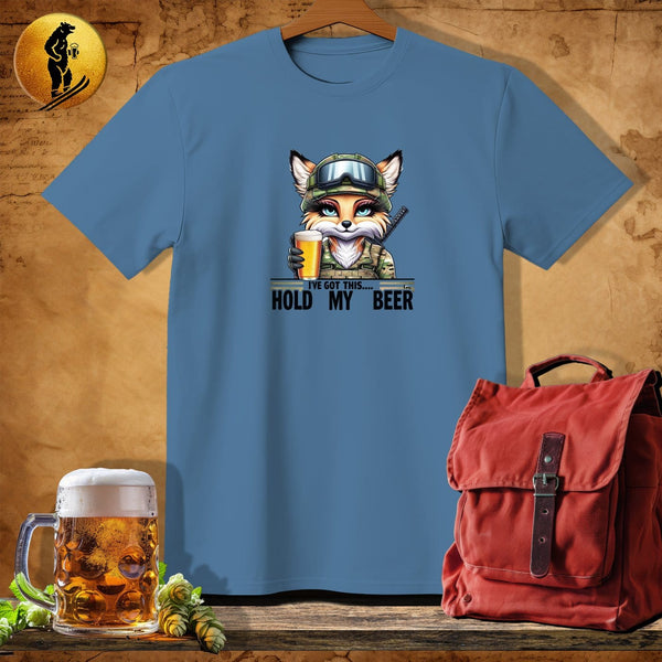 MyDesigns Physical Item Heather Indigo / S Combat Fox Fiona T-Shirt
