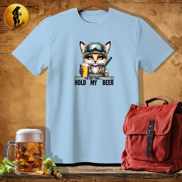 MyDesigns Physical Item Light Blue / S Combat Fox Fiona T-Shirt