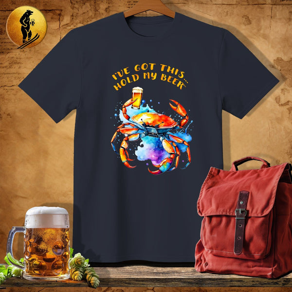MyDesigns Physical Item Dark Heather / S Crab Commander T-Shirt