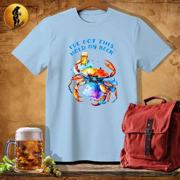 MyDesigns Physical Item Light Blue / S Crab Commander T-Shirt