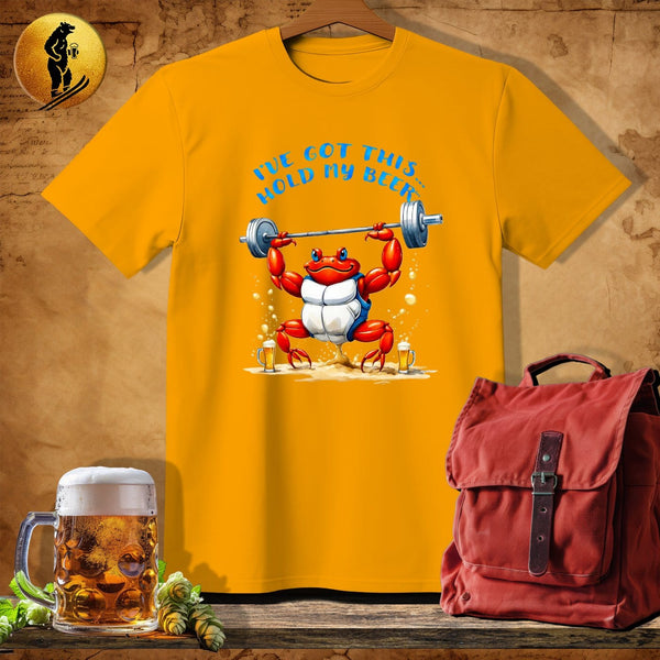MyDesigns Physical Item Gold / S Crab Fit T-Shirt