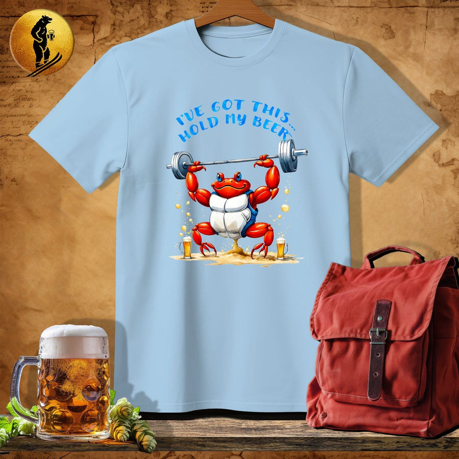 MyDesigns Physical Item Light Blue / S Crab Fit T-Shirt