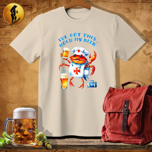 MyDesigns Physical Item Sand / S CrabCare Nurse T-Shirt