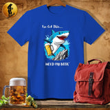 MyDesigns Physical Item Royal / S Craggy Climber Shark T-Shirt