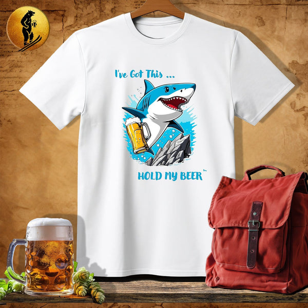 MyDesigns Physical Item White / S Craggy Climber Shark T-Shirt