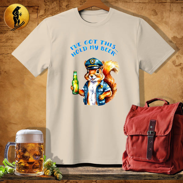 MyDesigns Physical Item Sand / S Daredevil Squirrel T-Shirt