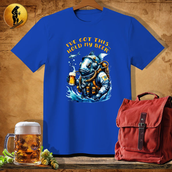 MyDesigns Physical Item Royal / S Deep Diver T-Shirt