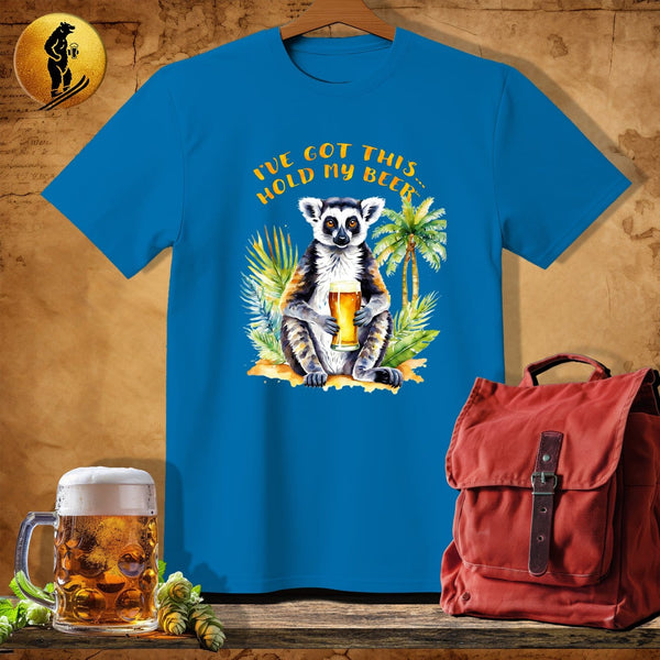 MyDesigns Physical Item Sapphire / S Demure Lemur T-Shirt