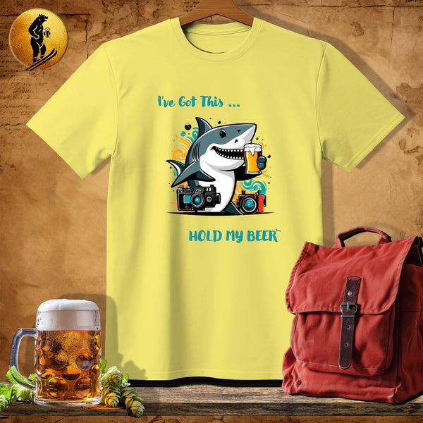 MyDesigns Physical Item Cornsilk / S Director Shark T-Shirt
