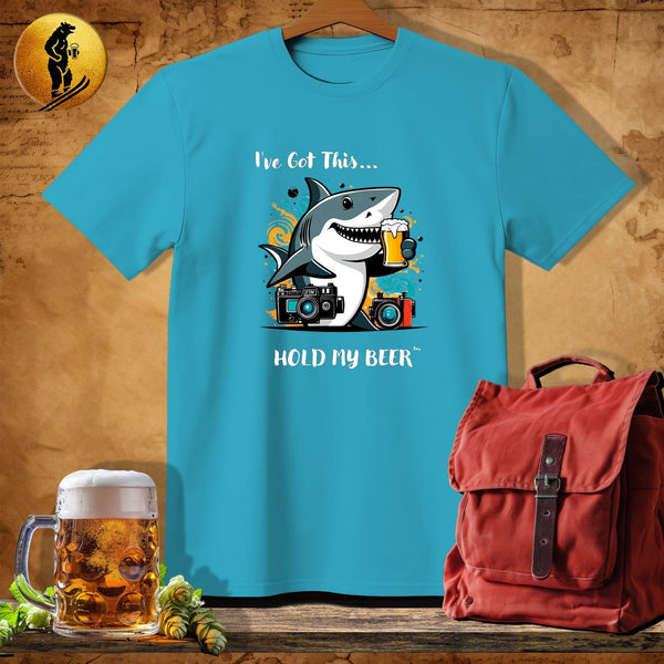 MyDesigns Physical Item Tropical Blue / S Director Shark T-Shirt