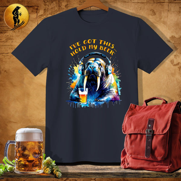MyDesigns Physical Item Dark Heather / S Dispatch Walrus T-Shirt