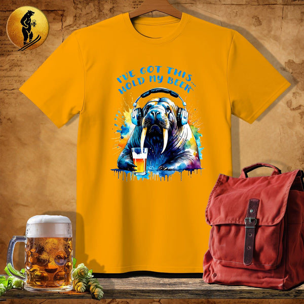 MyDesigns Physical Item Gold / S Dispatch Walrus T-Shirt