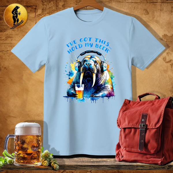 MyDesigns Physical Item Light Blue / S Dispatch Walrus T-Shirt