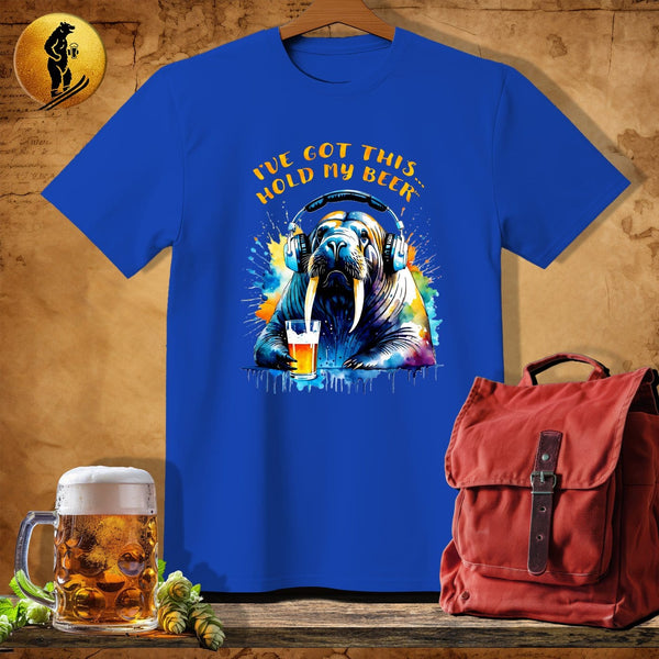 MyDesigns Physical Item Royal / S Dispatch Walrus T-Shirt