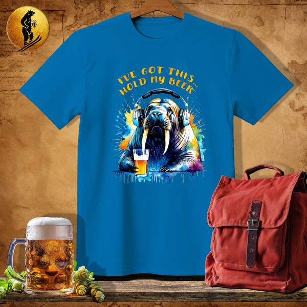 MyDesigns Physical Item Sapphire / S Dispatch Walrus T-Shirt
