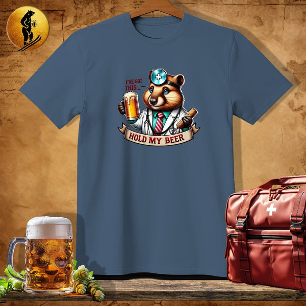 MyDesigns Physical Item Navy Heather / S Doctor Ramsey Raccoon T-Shirt