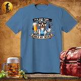 MyDesigns Physical Item Heather Indigo / S Doctor Riley Raccoon T-Shirt